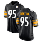 P.Steelers #95 Keeanu Benton Player Black Home Game Gdoa Stitched Jerseys