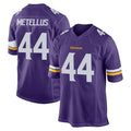 M.Vikings #44 Josh Metellus Player Purple Home Game Gdoa Stitched Jerseys