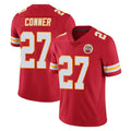 KC.Chiefs #27 Chamarri Conner Player Red Limited Vapor Untouchable Home Game Stitched Jerseys