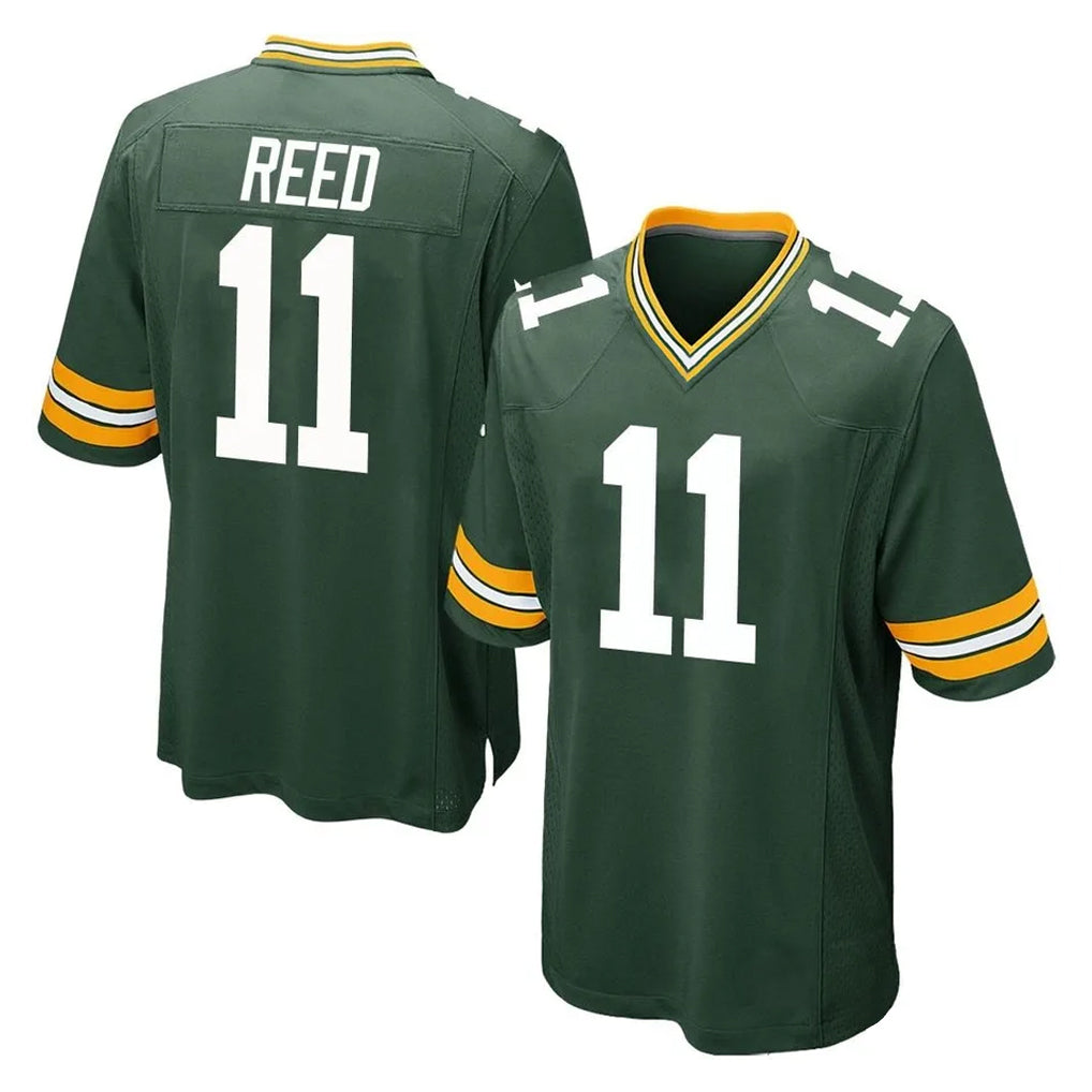 GB.Packers #11 Jayden Reed Player Green Home Game Gdoa Stitched Jerseys