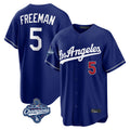 LA.Dodgers #5 Freddie Freeman Player Royal World Series Meet Game Home Fdoa Stitched Jerseys