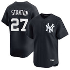 NY.Yankees #27 Giancarlo Stanton Player Navy Limited Home Fdoa Stitched Jerseys