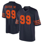 C.Bears #99 Gervon Dexter Sr. Player Navy Blue Alternate Game Gdoa Stitched Jerseys