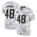 LA.Chargers #48 Bud Dupree Player Arctic Camo Salute To Service Limited Game Gdoa Stitched Jerseys