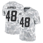 LA.Chargers #48 Bud Dupree Player Arctic Camo Salute To Service Limited Game Gdoa Stitched Jerseys