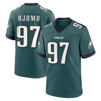 P.Eagles #97 Moro Ojomo Player Green Home Game Gdoa Stitched Jerseys