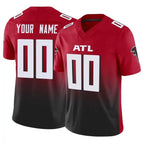Custom A.Falcons Red Vapor F.U.S.E. Limited Home Game Any Name & Numbers Gdoa Stitched Jerseys