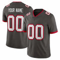 Custom TB.Buccaneers Pewter Limited Alternate Vapor Home Game Any Name & Numbers Gdoa Stitched Jerseys