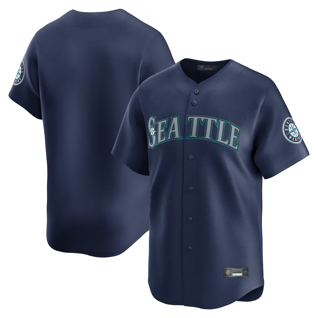 S.Mariners ## Mariners Blank Player Navy Home Limited Fdoa Stitched Jerseys