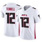 A.Falcons #12 Avieon Terrell Player White Vapor F.U.S.E. Limited Gdoa Stitched Jerseys