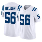IN.Colts #56 Quenton Nelson Player White Limited Vapor F.U.S.E. Home Game Gdoa Stitched Jerseys