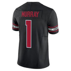A.Cardinals #1 Kyler Murray Player Black Vapor F.U.S.E. Limited Home Game Gdoa Stitched Jerseys