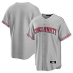 C.Reds ## Red Blank Player Gray Home Game Gdoa Stitched Jerseys