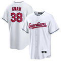 C.Guardians #38 Steven Kwan Player White Home Game Gdoa Stitched Jerseys