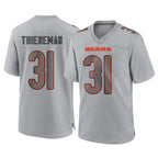 C.Bears #31 Dillon Thieneman Player Gray Atmosphere Fashion Game Gdoa Stitched Jerseys