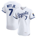 KC.Royals #7 Bobby Witt Jr. Player White Alt Limited Elite Home Gdoa Stitched Jerseys