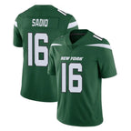 NY.Jets #16 Kenyon Sadiq Player Green Limited Vapor Home Game Gdoa Stitched Jerseys