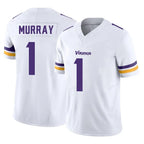 M.Vikings #1 Kyler Murray Player White Limited Vapor F.U.S.E. Home Game Gdoa Stitched Jerseys