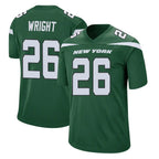 NY.Jets #26 Nahshon Wright Player Green Home Game Gdoa Stitched Jerseys