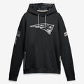 NE.Patriots 2026 Black Logo Pullover Hoodies Limited Game Gdoa Stitched Jerseys