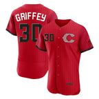 C.Reds #30 Ken Griffey Player Red 2026 City Connect Limited Elite Home Gdoa Stitched Jerseys
