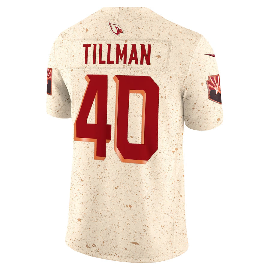 A.Cardinals #40 Pat Tillman Player Rivalries Collection Vapor Limited Gdoa Stitched Jerseys