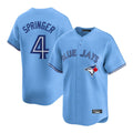 T.Blue Jays #4 George Springer Player Blue Home Game Fdoa Stitched Jerseys