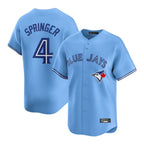 T.Blue Jays #4 George Springer Player Blue Home Game Fdoa Stitched Jerseys