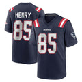 NE.Patriots #85 Hunter Henry Player Navy Home Game Gdoa Stitched Jerseys