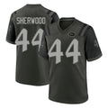 NY.Jets #44 Jamien Sherwood Player Green 2025 Rivalries Collection Home Game Gdoa Stitched Jerseys