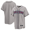 A.Diamondbacks ## Diamondbacks Blank Player Gray Road Home Game Gdoa Stitched Jerseys