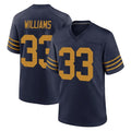GB.Packers #33 Evan Williams Player Navy The 1923 Classic Home Game Gdoa Stitched Jerseys