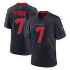 H.Texans #7 CJ Stroud Player Navy 2nd Alternate Home Game Gdoa Stitched Jerseys