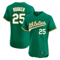 Athletics #25 Brent Rooker Player Kelly Green Limited Elite Home Game Gdoa Stitched Jerseys