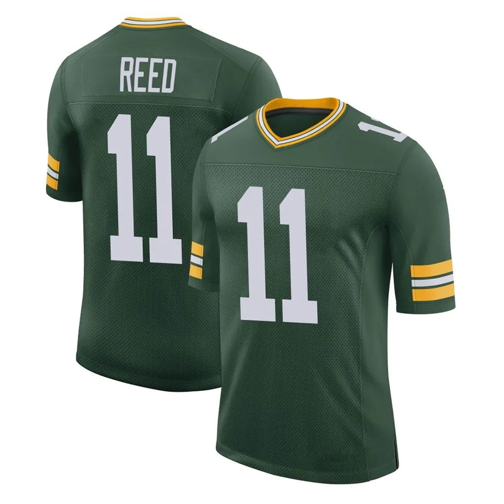 GB.Packers #11 Jayden Reed Player Green Limited Classic Home Game Gdoa Stitched Jerseys