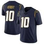LA.Chargers #10 Justin Herbert Player Navy Limited Vapor Untouchable Home Game Gdoa Stitched Jerseys
