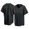 S.Diego Padres #2 Xander Bogaerts Player Black Pitch Fashion Game T-shirt Fdoa Stitched Jerseys
