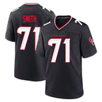 H.Texans #71 Braden Smith Player Navy Team Home Game Gdoa Stitched Jerseys