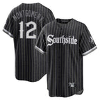 C.White Sox #12 Colson Montgomery Player Black City Connect Home Game Gdoa Stitched Jerseys