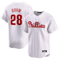 P.Phillies #28 Alec Bohm Player White Home Limited Fdoa Stitched Jerseys