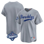 LA.Dodgers ## Dodgers Blank Player Gray Game Limited Home World Series Meet Fdoa Stitched Jerseys