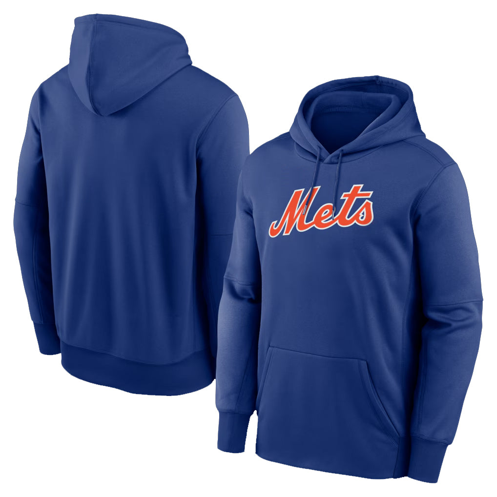 NY.Mets ## Mets Blank Player Royal Primary Therma Hoodie Fdoa Stitched Jerseys