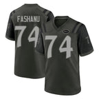 NY.Jets #74 Olu Fashanu Player Green 2025 Rivalries Collection Home Game Gdoa Stitched Jerseys