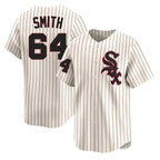 C.White Sox #64 Shane Smith Player Cream Cooperstown Collection Limited Home Gdoa Stitched Jerseys