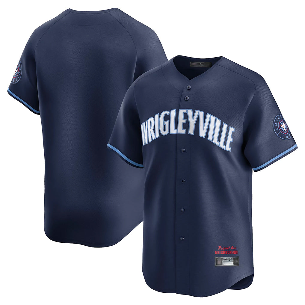 C.Cubs ## Cubs Blank Player Navy City Connect Limited Home Gdoa Stitched Jerseys