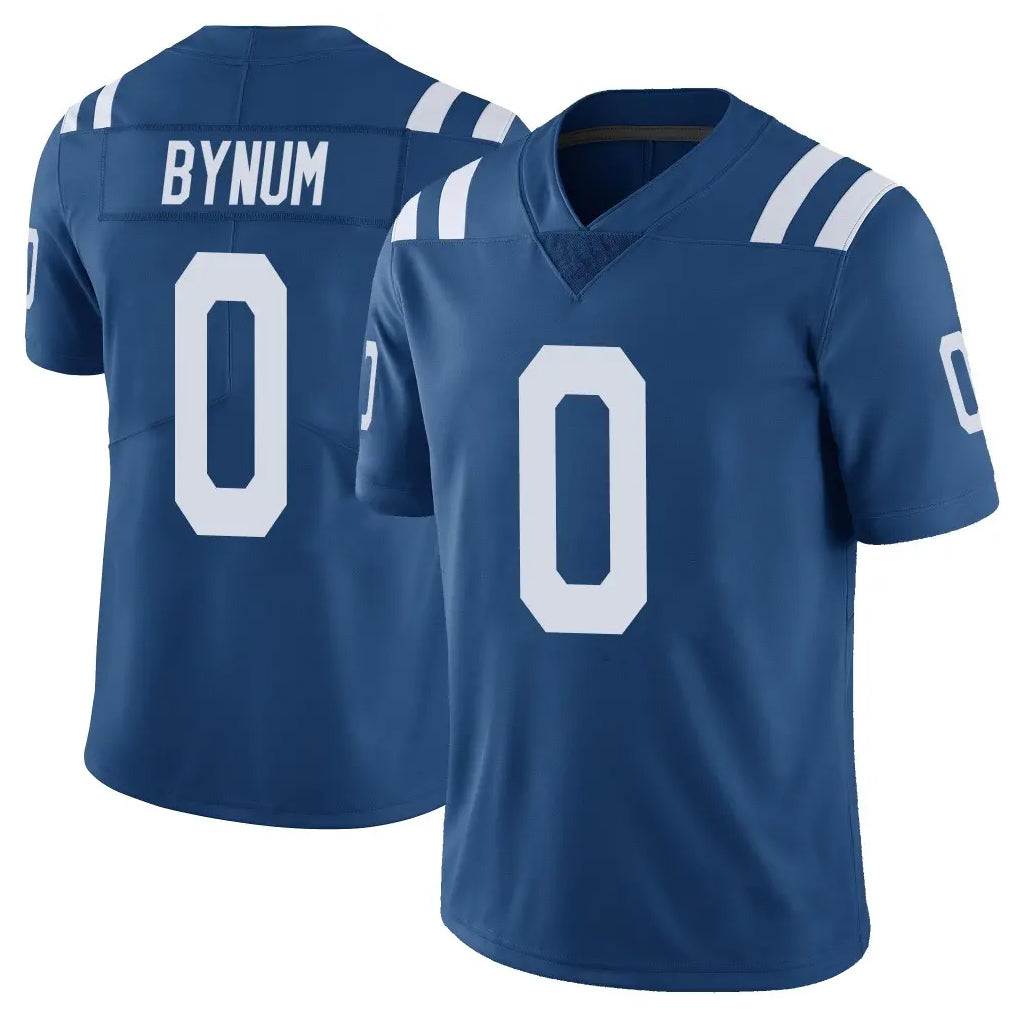 IN.Colts #0 Camryn Bynum Player Royal Limited Vapor Untouchable Home Game Gdoa Stitched Jerseys