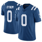 IN.Colts #0 Camryn Bynum Player Royal Limited Vapor Untouchable Home Game Gdoa Stitched Jerseys
