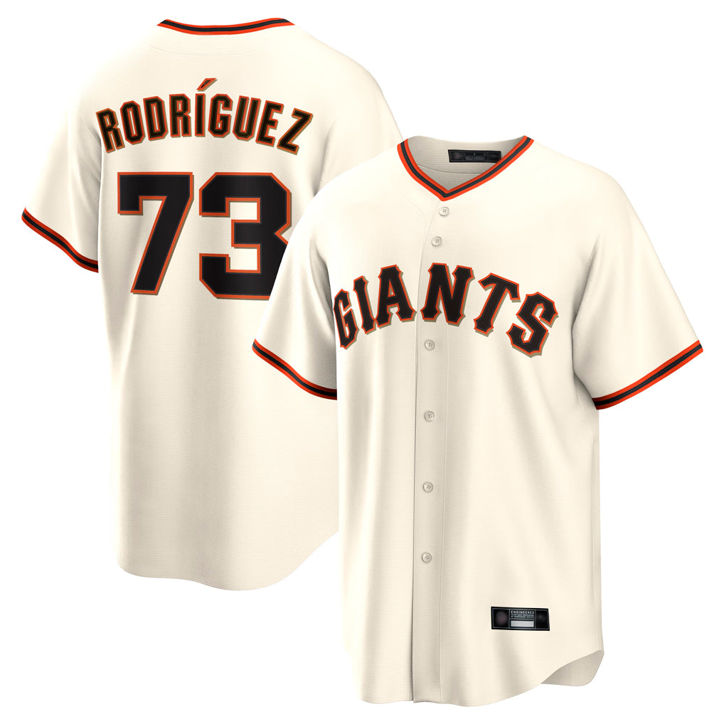SF.Giants #73 Randy Rodriguez Player Cream Home Game Fdoa Stitched Jerseys