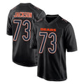 C.Bears #73 Jonah Jackson Player Carbon Black Fashion Game Gdoa Stitched Jerseys