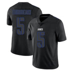 NY.Giants #5 Kayvon Thibodeaux Player Black Impact Limited Home Game Gdoa Stitched Jerseys